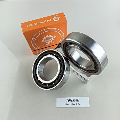 Άμεσο 7209AC γωνιακό ρουλεμάν 45*85*19mm με ατσάλινο κλουβί και ανοικτές σφραγίδες
