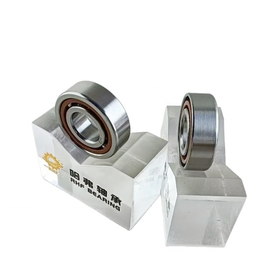 15*35*11mm GCr15 Μία σειρά γωνιακή επαφή μπάλα ρουλεμάν 7202AC για τις απαιτήσεις σας