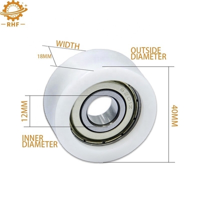 Βαθιά γραμμή 6201Z ρουλεμάν 12*40*18mm μονής σειράς για βαριές εφαρμογές