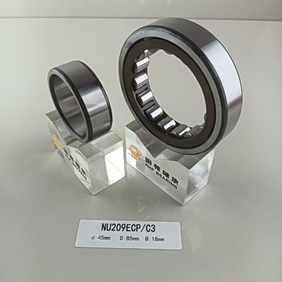 Μία σειρά 45*85*19mm NU/NJ/NF209ECP κυλινδρικό ρουλεμάνιο για βαριά μηχανήματα