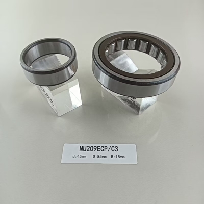 Μία σειρά 45*85*19mm NU/NJ/NF209ECP κυλινδρικό ρουλεμάνιο για βαριά μηχανήματα