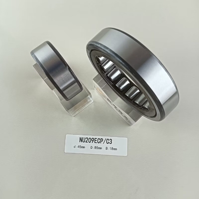 Μία σειρά 45*85*19mm NU/NJ/NF209ECP κυλινδρικό ρουλεμάνιο για βαριά μηχανήματα