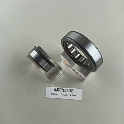 35*72*17mm NU/NJ/NF207ECP Λιπασμένο με λίπος ή λάδι κυλινδρικό ρυμουλκούμενο