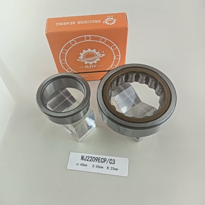 45*85*23mm NU/NJ/NF2209ECP Κύλινδροι ρυμουλκούμενοι για μηχανήματα κατασκευής