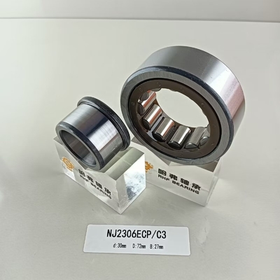 Δομή κυλινδρική Χρωμικό χάλυβα Gcr15 NU/NJ/NF2306ECP Ρολφόκλι 30*72*37mm