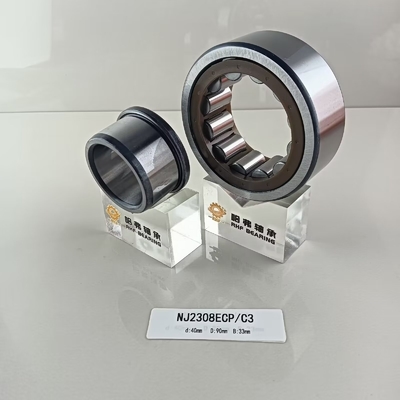 40*90*33mm NU/NJ/NF2308ECP Κύλινδροι ρουλεοφόροι για μηχανήματα κατασκευής