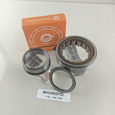 NUPF2209ECP Κύλινδρο ρουλεμάν 45*85*23mm για λιπαντικό λίπος ή λιπαντικό λάδι